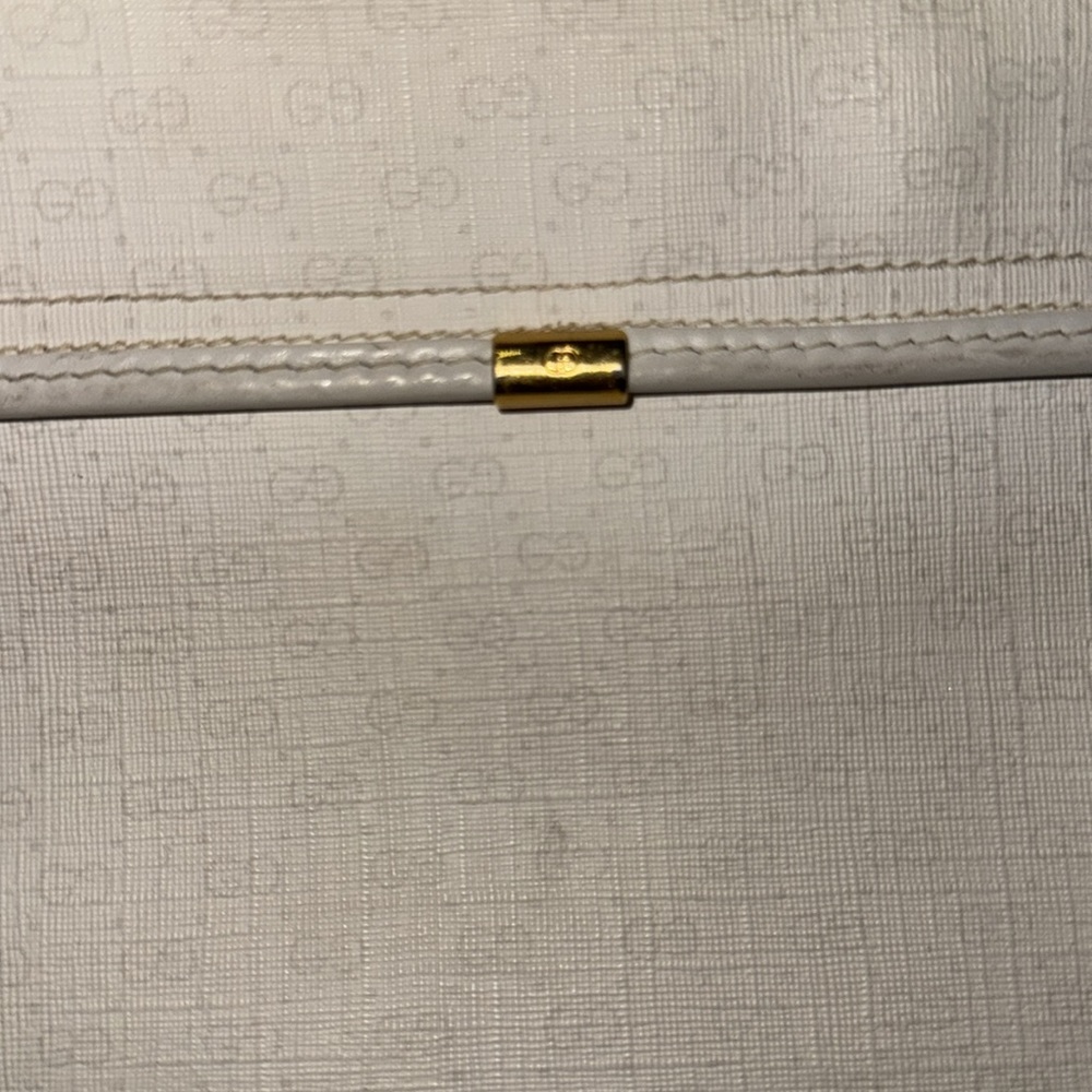 Vintage white shoulder bag - Picture 9 of 11